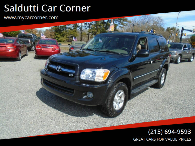 2006 Toyota Sequoia for sale at Saldutti Car Corner in Gilbertsville PA
