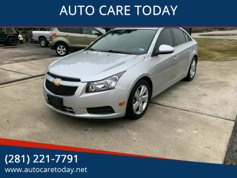 2014 Chevrolet Cruze for sale at AUTO CARE TODAY in Spring TX