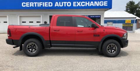 2017 RAM Ram Pickup 1500 for sale at Perrys Certified Auto Exchange in Washington IN