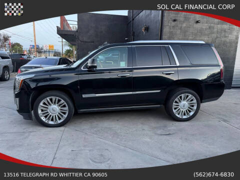 2016 Cadillac Escalade Platinum