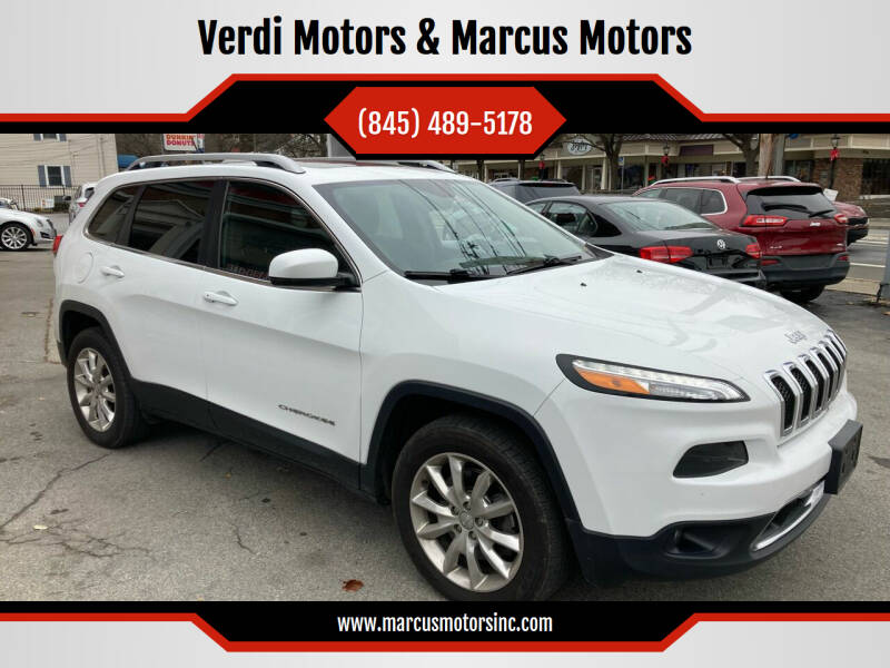 2015 Jeep Cherokee for sale at Marcus Motors in Kingston NY