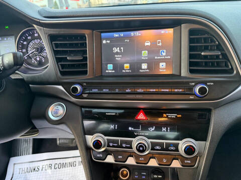 2019 Hyundai Elantra Value Edition