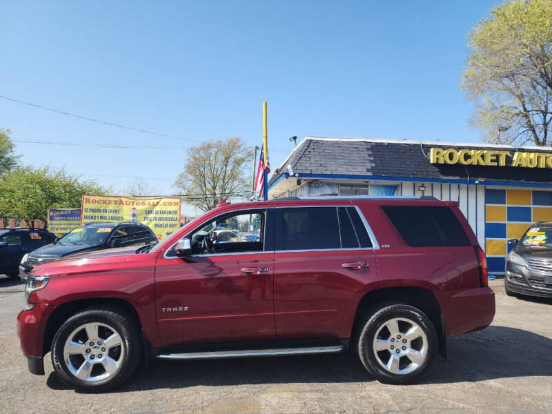 2016 Chevrolet Tahoe for sale at ROCKET AUTO SALES in Chicago IL