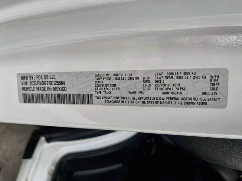 2024 RAM ProMaster