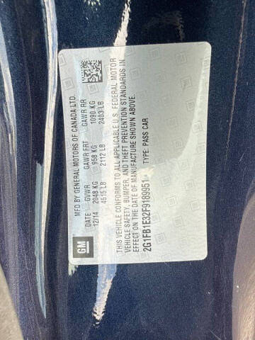 2015 Chevrolet Camaro LS