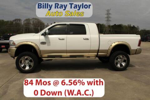 2017 RAM 3500 for sale at Billy Ray Taylor Auto Sales in Cullman AL