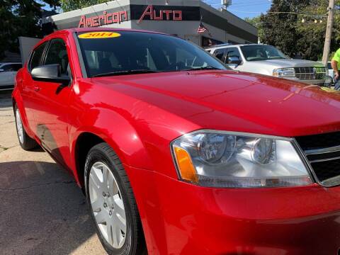 2014 Dodge Avenger for sale at AMERICAN AUTO in Milwaukee WI