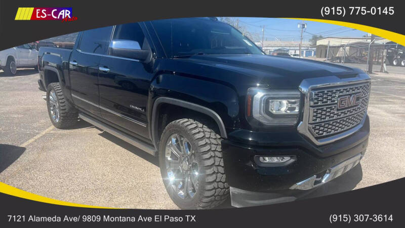 2018 GMC Sierra 1500 for sale at Escar Auto in El Paso TX