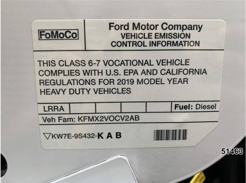 2019 Ford F-750 Super Duty