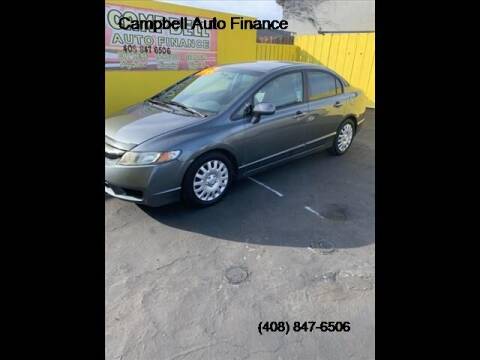2011 Honda Civic for sale at Campbell Auto Finance in Gilroy CA