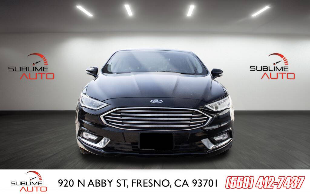 2017 Ford Fusion for sale at SUBLIME AUTO in Fresno, CA