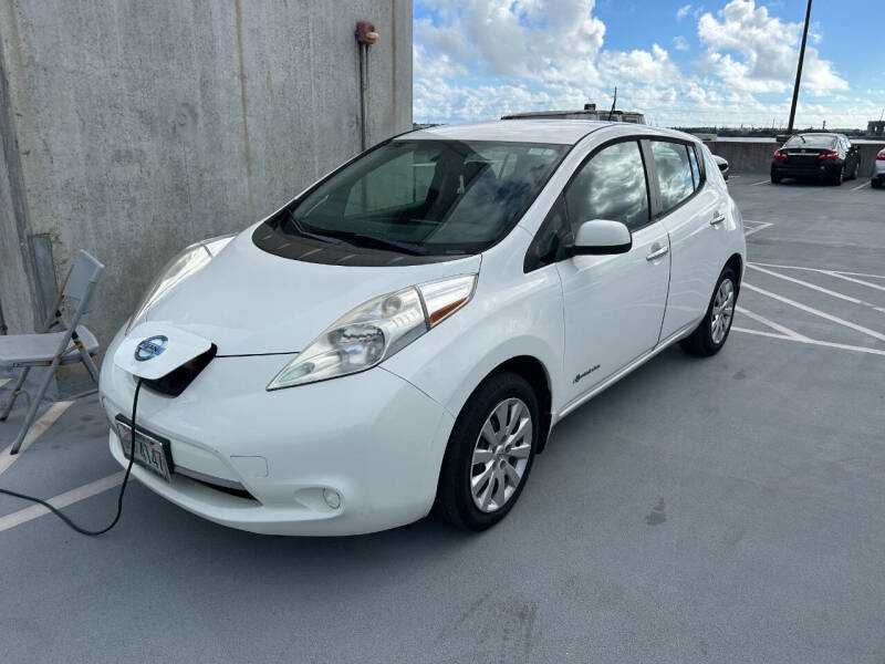 2015 Nissan LEAF for sale at KD AUTO SALES LLC in Aiea HI