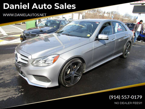 2015 Mercedes-Benz E-Class for sale at Daniel Auto Sales in Yonkers NY