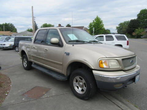 2001 Ford F-150 for sale at Car Link Auto Sales LLC in Marysville WA