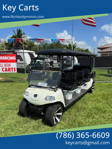 2023 Evolution Carrier 8 - Demo for sale at Key Carts in Homestead FL