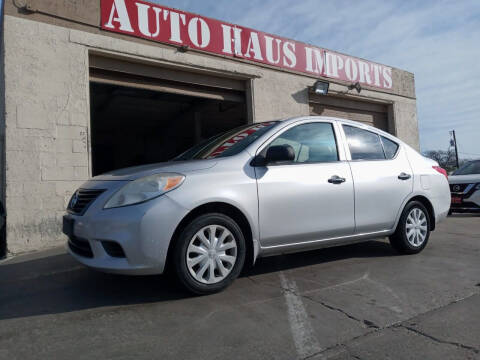 2013 Nissan Versa for sale at Auto Haus Imports in Grand Prairie TX