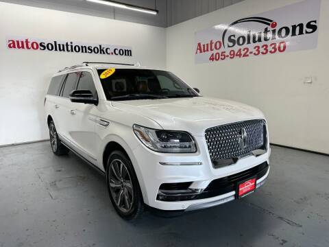 2019 Lincoln Navigator L for sale at Auto Solutions in Warr Acres OK