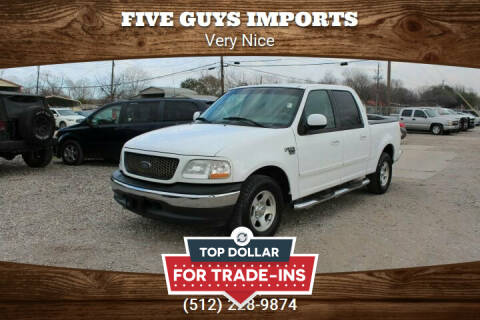 2001 Ford F-150 for sale at Five Guys Imports in Austin TX