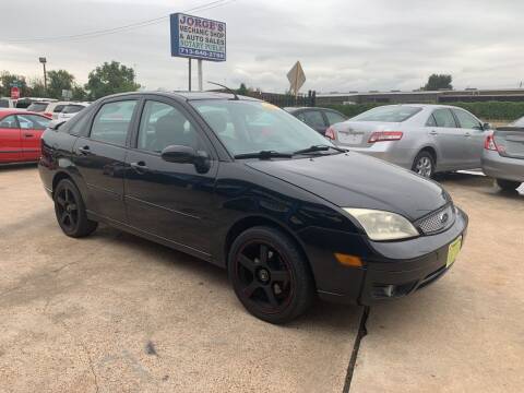 2007 Ford Focus for sale at JORGE'S MECHANIC SHOP & AUTO SALES in Houston TX
