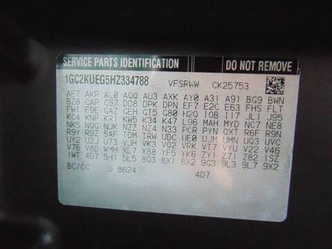 2017 Chevrolet Silverado 2500HD