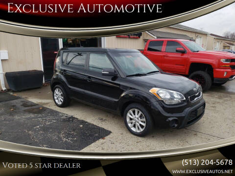 2013 Kia Soul for sale at Exclusive Automotive in West Chester OH