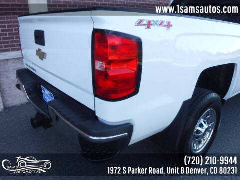 2015 Chevrolet Silverado 2500HD Work Truck