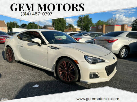 2014 Subaru BRZ for sale at Gem Motors in Saint Louis MO