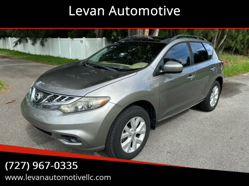 2011 Nissan Murano for sale at Levan Automotive in Largo FL