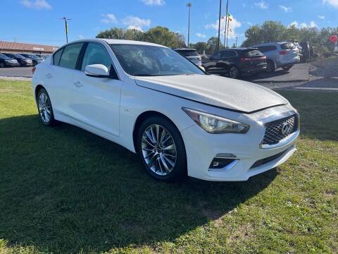 2020 Infiniti Q50 for sale at R & B Car Co in Warsaw IN
