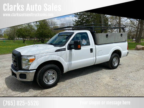 2016 Ford F-250 Super Duty for sale at Clarks Auto Sales in Connersville IN