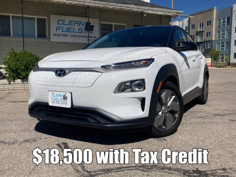 2021 Hyundai Kona Electric for sale at Clean Fuels Utah Orem in Orem UT