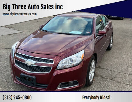 2015 Chevrolet Malibu for sale at Big Three Auto Sales inc in Detroit MI