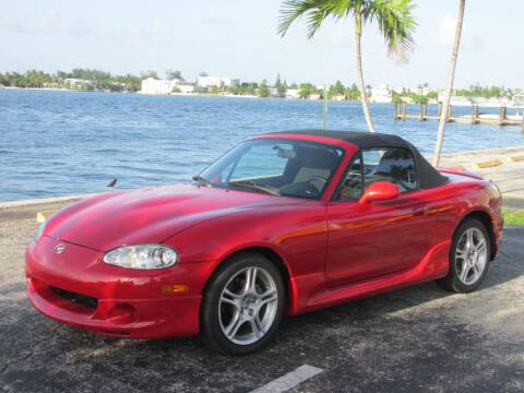 2005 Mazda MX-5 Miata for sale at TROPICAL MOTOR CARS INC in Miami FL