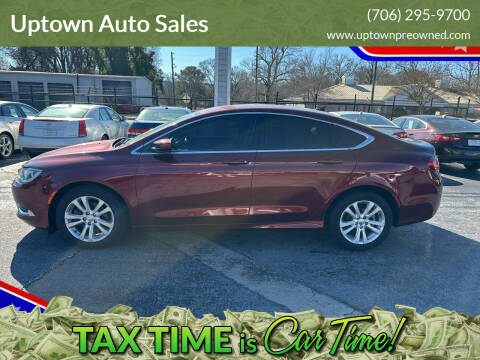 2016 Chrysler 200 for sale at Uptown Auto Sales in Rome GA