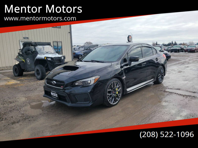 2018 Subaru WRX for sale at Mentor Motors in Idaho Falls ID