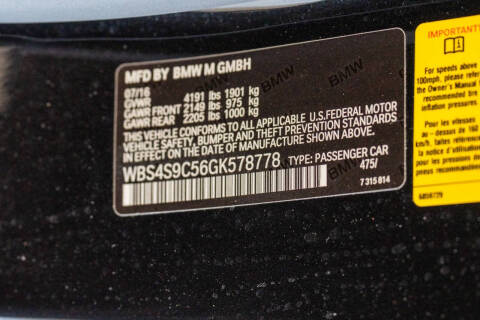 2016 BMW M4 GTS