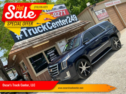 2017 Cadillac Escalade for sale at Oscar's Truck Center, LLC in Houston TX