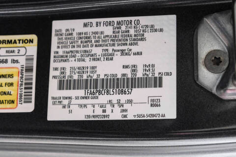 2020 Ford Mustang GT Premium