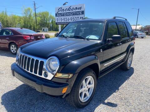 2005 Jeep Liberty for sale at Jackson Automotive in Smithfield NC