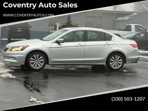 2012 Honda Accord for sale at Coventry Auto Sales in New Springfield OH