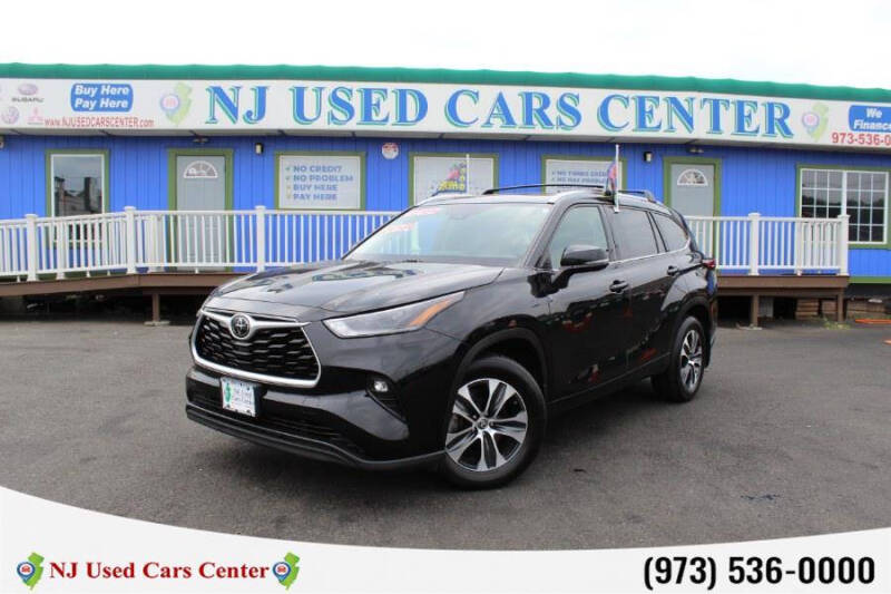 2021 Toyota Highlander for sale at New Jersey Used Cars Center in Irvington NJ