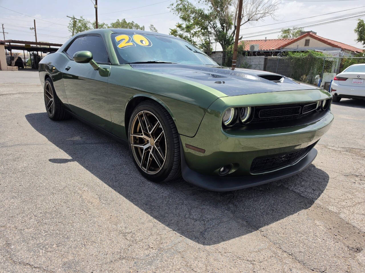 Dk. Green 2020 Dodge Challenger R/T Scat Pack R/T Scat Pack 2dr Coupe 1