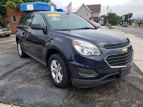 2016 Chevrolet Equinox for sale at BELLEFONTAINE MOTOR SALES in Bellefontaine OH