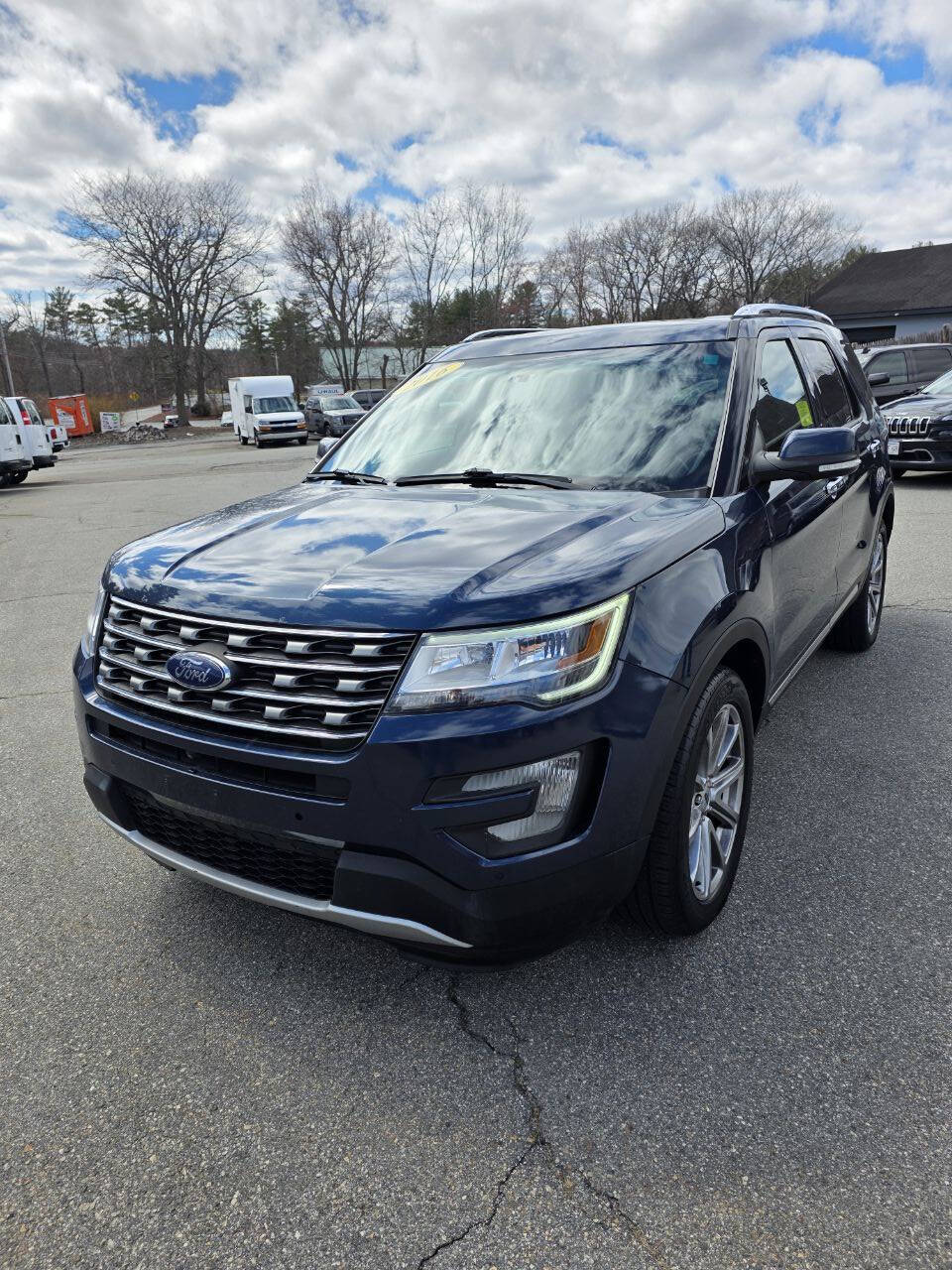 Blue 2016 Ford Explorer Limited AWD Limited 4dr SUV 1