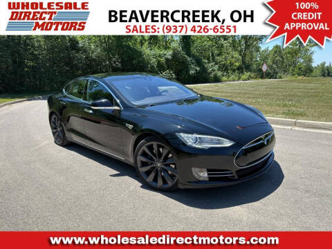 2014 Tesla Model S for sale at WHOLESALE DIRECT MOTORS in Beavercreek OH