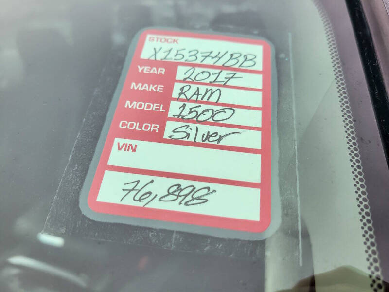 2017 RAM 1500 Big Horn