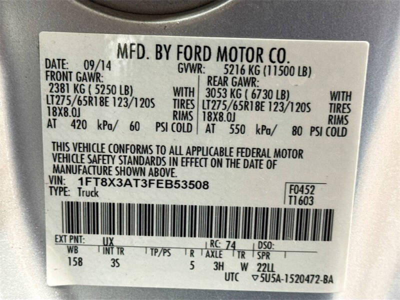 2015 Ford F-350 Super Duty