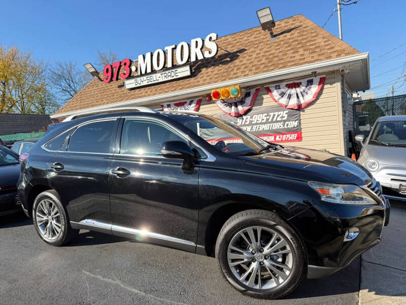 2013 Lexus RX 450h for sale at 973 MOTORS in Paterson NJ