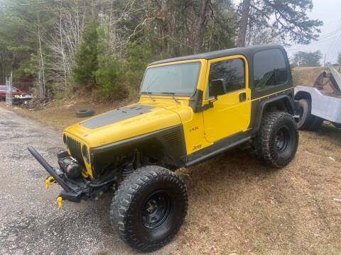 2000 Jeep Wrangler for sale at Wards Auto Sales in Haleyville AL