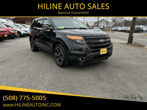 2014 Ford Explorer for sale at HILINE AUTO SALES in Hyannis MA